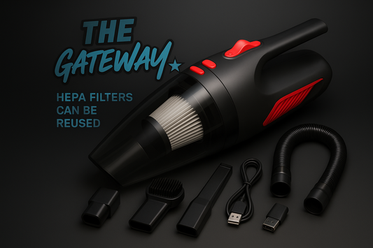 The Ultimate QuickClean Handheld Vacuum